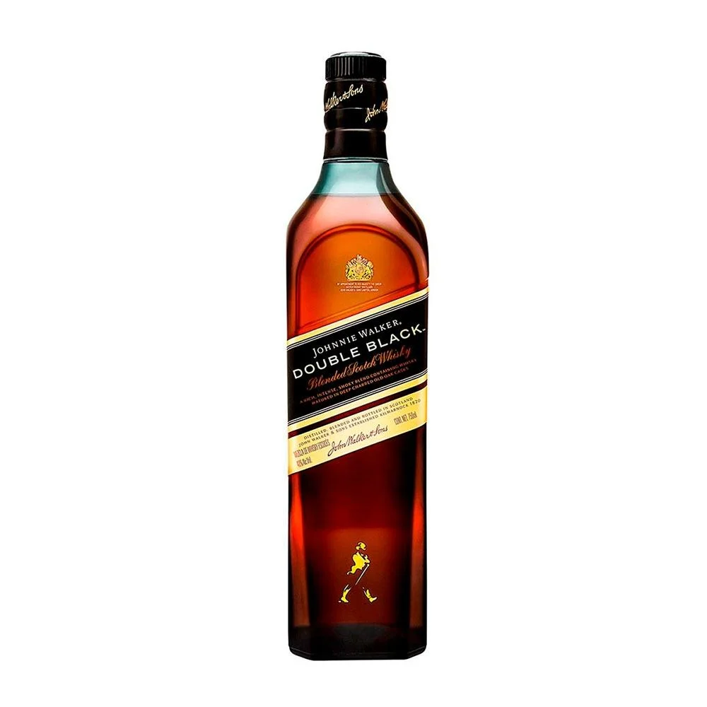 JOHNNIE WALKER DOUBLE BLACK 750 ml